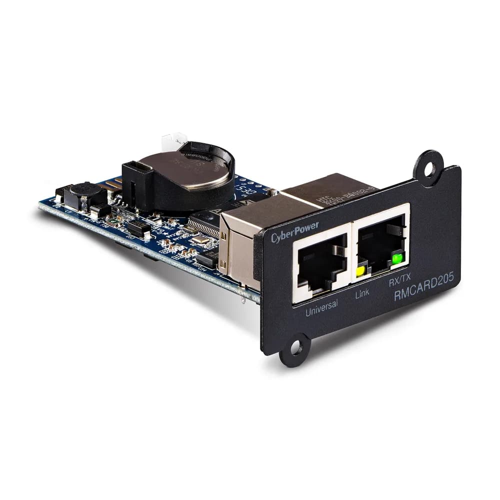 CARD management Cyber Power, interfata retea pt. UPS PR2200ERTXL2U, 1 x Gigabit, "RMCARD205" — miniatură