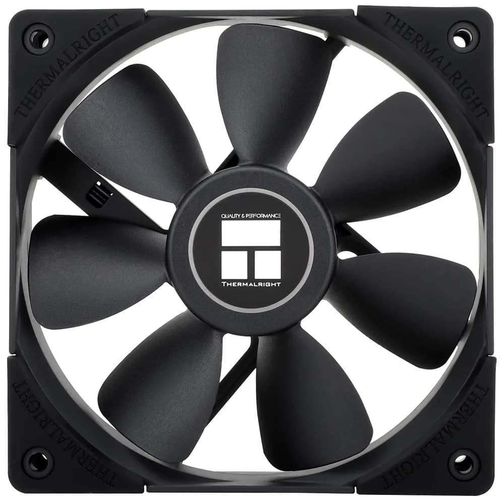 Ventilator Thermalright, 120mm, 400 - 1500 rpm, S-FDB Bearing, 65.25 cfm, RGB - AURA Sync, negru, "TL-R12-B"