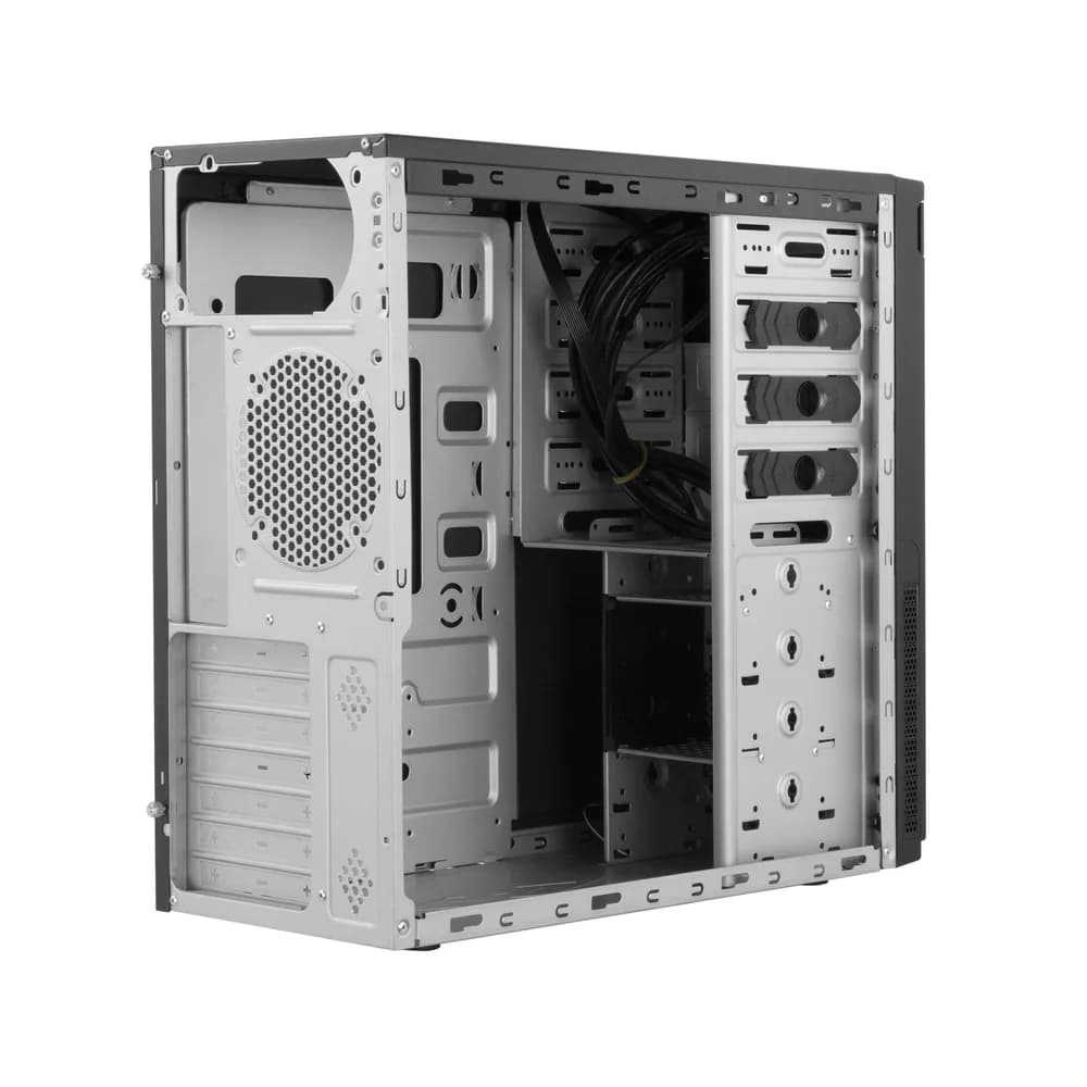 CARCASE Chieftec, "Elox" middle tower Black, 2xUSB 3.0,2x USB 2.0,1x USB typeC , "HC-10B-OP" — miniatură