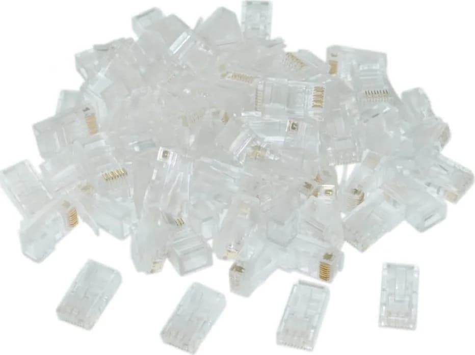 Mufa RJ45 FTP SPACER, Cat6, 100buc/punga ,"SPCN-RJ45-FTP-CAT6" — miniatură