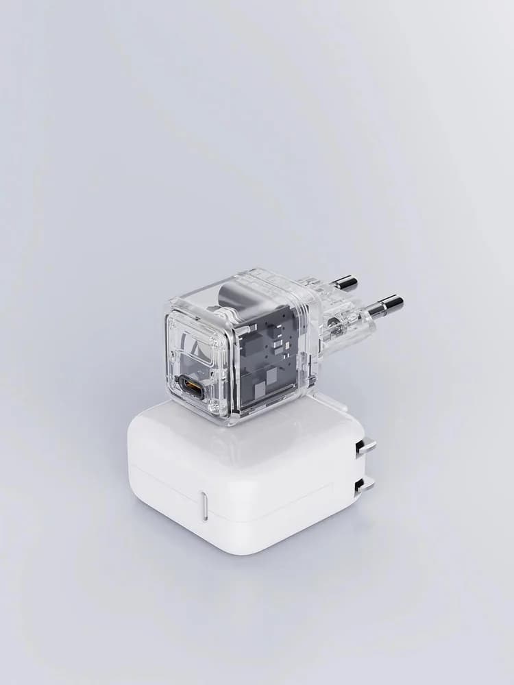 MOBILE CHARGER WALL 30W/GREY PA-C1 AUKEY "PA-C1" — miniatură