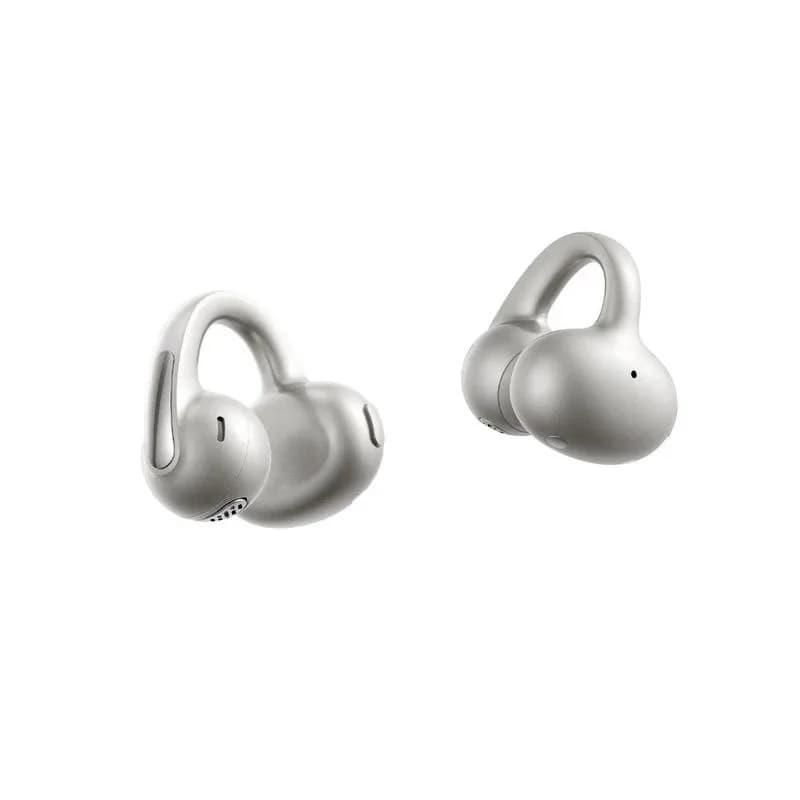 CASTI Baseus Bowie MC1 Pro Open-Ear True Wireless, on ear, pt smartphone, microfon pe casca, conectare prin Bluetooth 6.0, titanium "A0102505" - 6932172694890