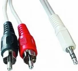 CABLU audio GEMBIRD stereo (3.5 mm jack la 2 x RCA), 5m "CCA-458-5M"