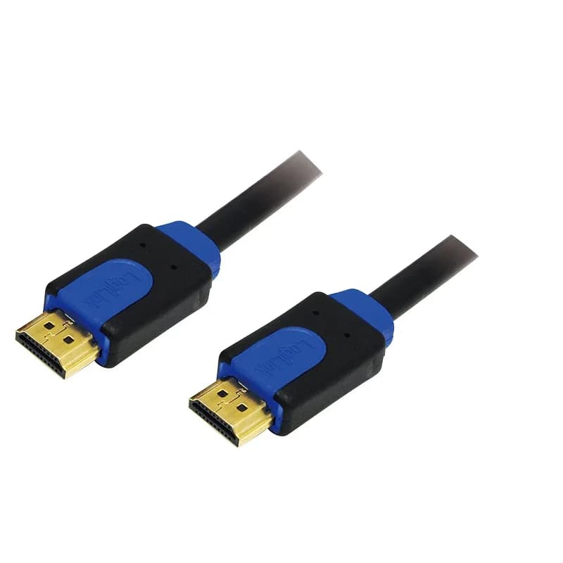 CABLU video LOGILINK, HDMI (T) la HDMI (T), 1m, premium, conectori auriti, rezolutie maxima 4K (3840 x 2160) la 60 Hz, negru, "CHB1101"