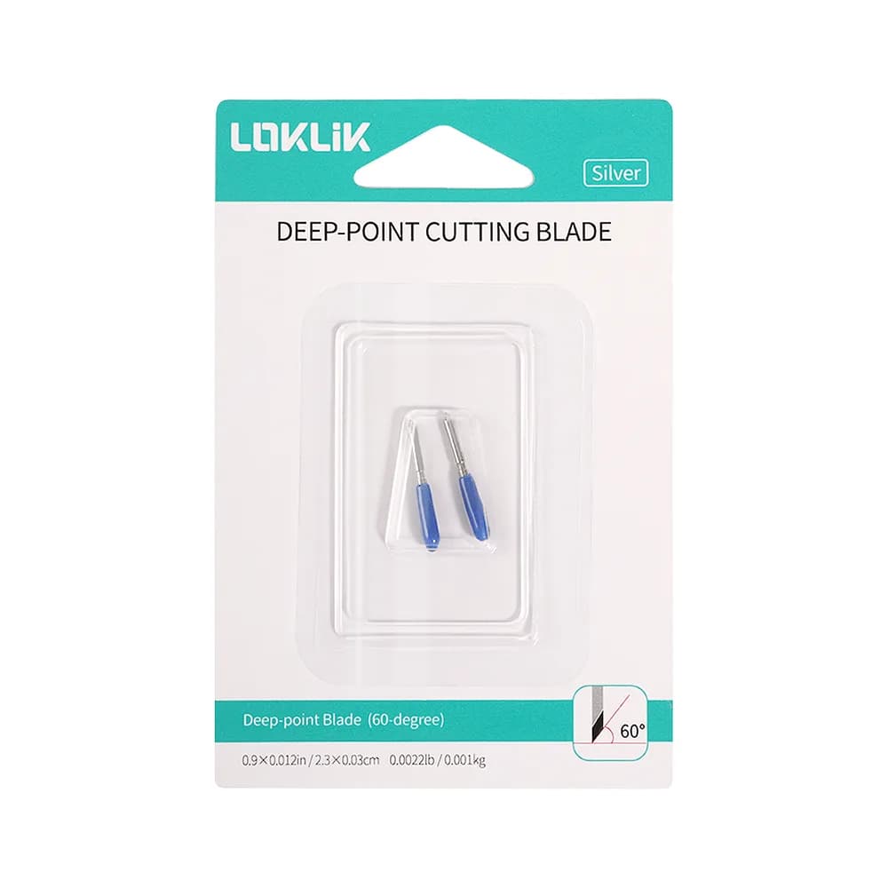 Accesoriu gravator laser LOKLiK Cutting Blade 60° – 2-pack — miniatură