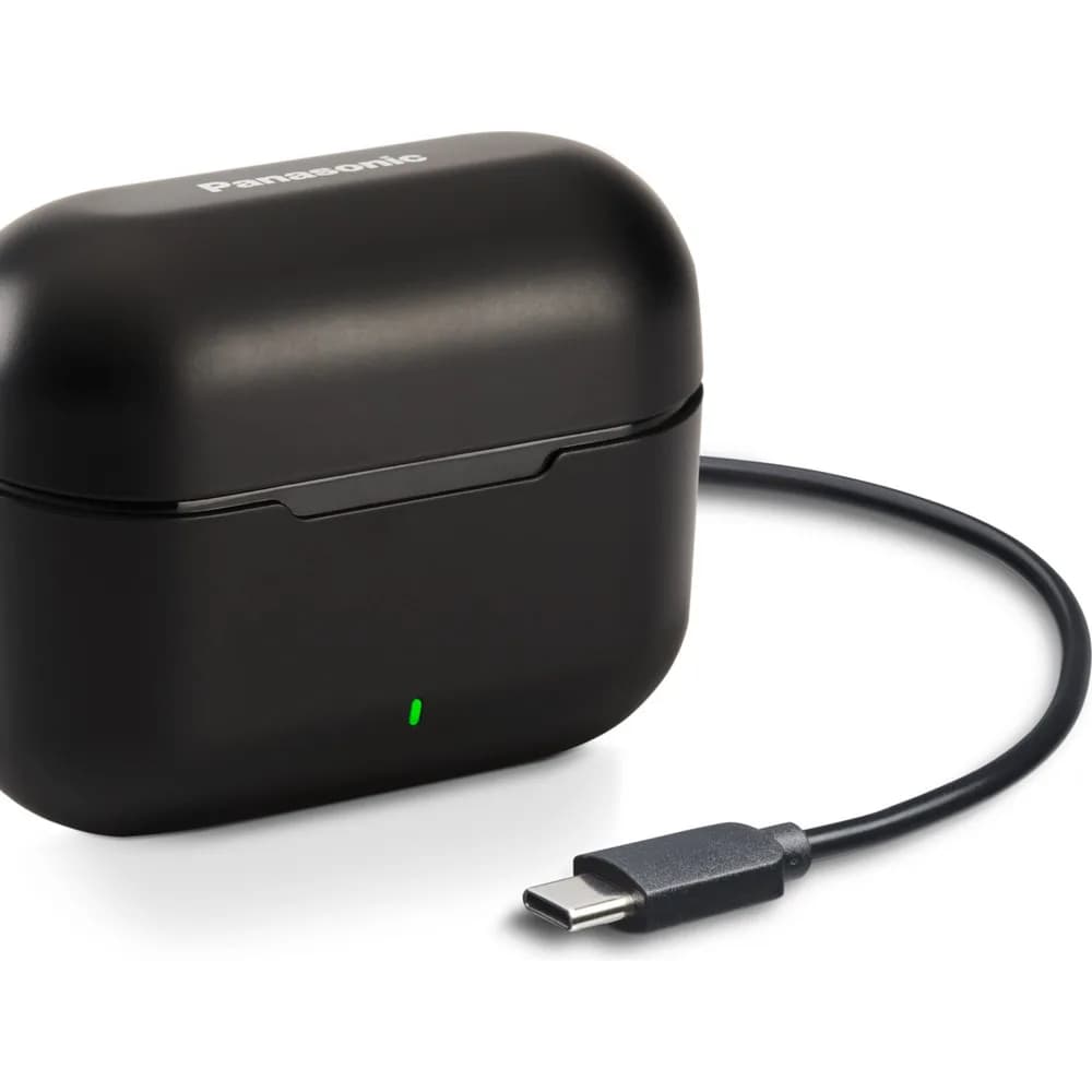 Casti, Panasonic, In-Ear True Wireless, Hybrid Noise Cancelling, IPX4, Bluetooth 5.3, Autonomie 16 ore, Driver 10 mm, Negru, RZ-B310WDE-K "RZ-B310WDE-K" — miniatură