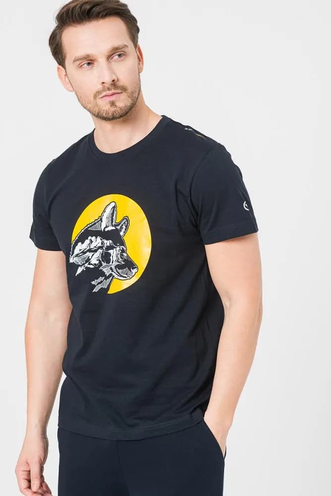 TRICOU CASUAL CIUCAS BARBATI NAVY BLUE-M — miniatură