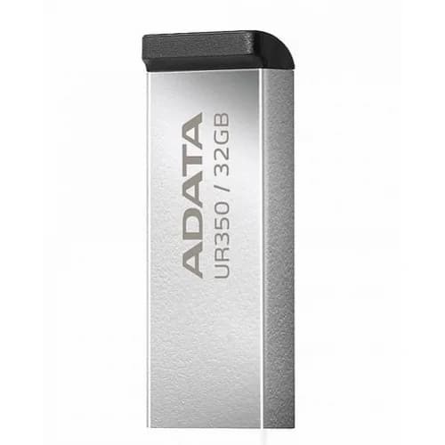 Memorie USB ADATA UR350 32 GB, USB 3.2, Argintiu — miniatură