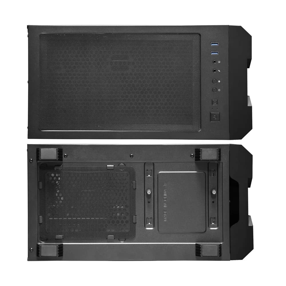 CARCASA CHIEFTEC, Middle Tower, ATX, "HUNTER", fara sursa,sticla securizata, 4xfan, USB 2.0x1, USB 3.0 x 2, Jack 3.5mmx2, mesh, fan ctr (inclusiv RGB), telecomanda "GS-01B-OP" — miniatură