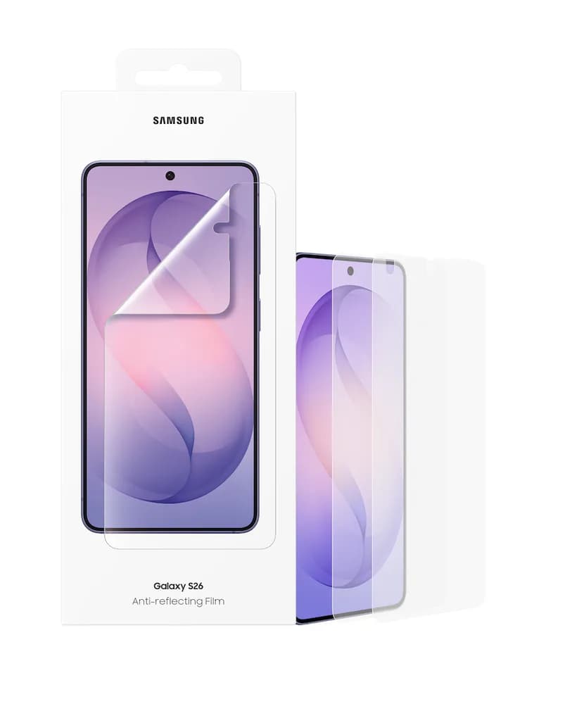 Folie de protectie Ecran Anti-reflecting pentru Samsung Galaxy S26 S942, Plastic, Set 2 bucati EF-US942CTEGWW "EF-US942CTEGWW" — miniatură