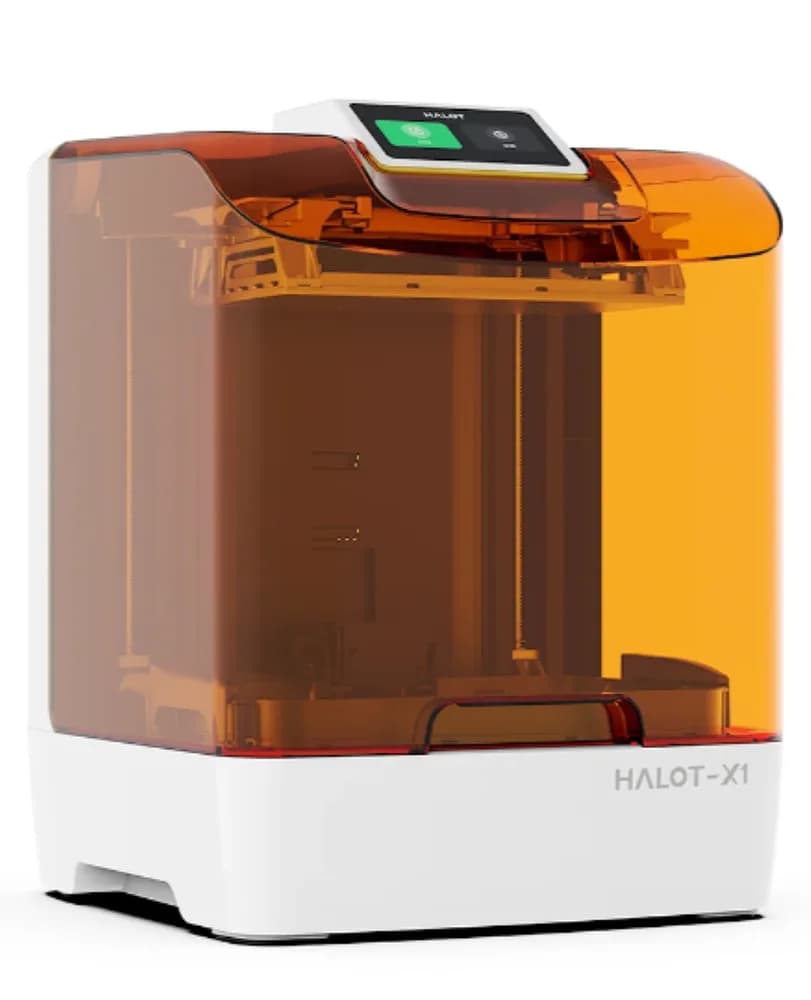 CREALITY HALOT-X1 RESIN 3D PRINTER, Tehnologie LCD, Volum printare: 211.68mm*118.37mm*200mm, Dimensiuni imprimanta: 344mm*331mm*434mm, Sursa lumina: Honeycomb Matrix, Expunere: 6500+10% μW/cm2, Rezolutie: 16K(15120*6230PX), Dimensiune pixel: 14*19μm, Acuratete axa Z: 0.01mm, Grosime strat — miniatură