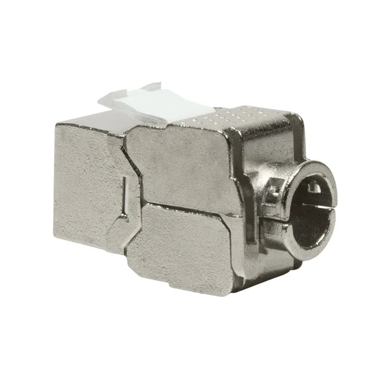 MUFA RJ-45 LOGILINK pt. cablu FTP, SFTP, Cat6, RJ-45 (T), ecranat, plastic cu metal, 1 buc, "NK4003"