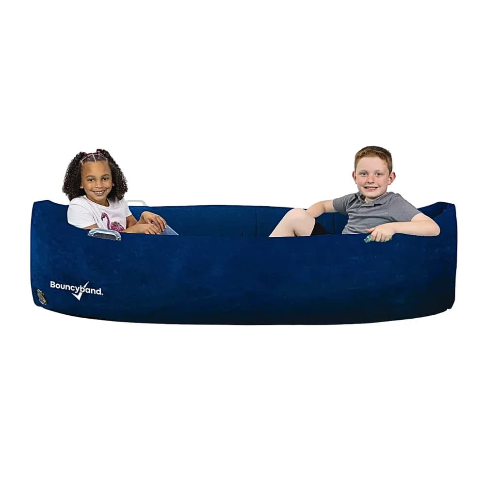 Peapod Gonflabil Bouncyband Îmbrățișare Canoe Senzorială 2m/Albastru