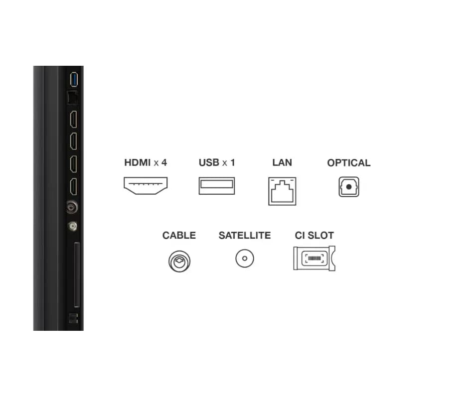 Televizor TCL QD-MiniLED 50Q6C, 126 cm, Smart Google TV, 4K Ultra HD, 144Hz, Onkyo — miniatură