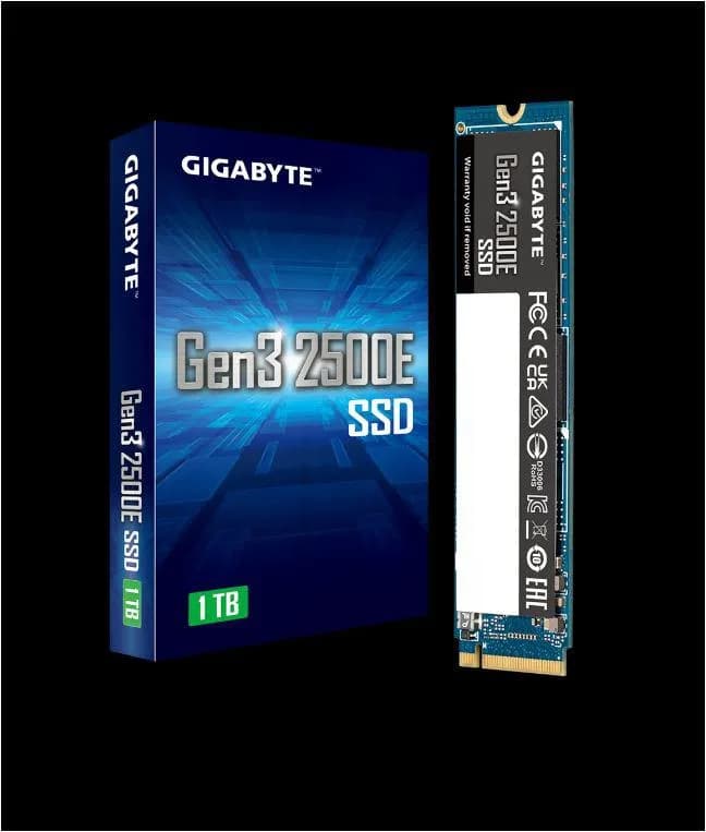 SSD intern GIGABYTE Gen3 2500E, 1TB, PCI Express 3.0 x4, NVMe, M.2