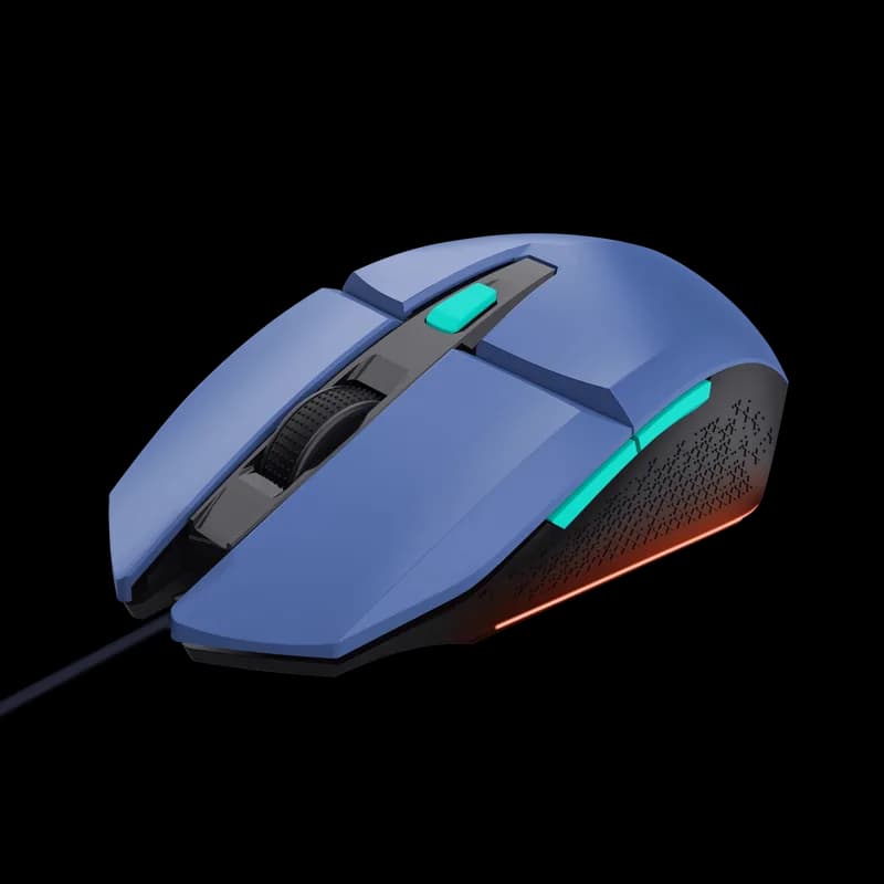 Mouse Gaming Trust GXT109B FELOX, 6400 DPI, Albastru