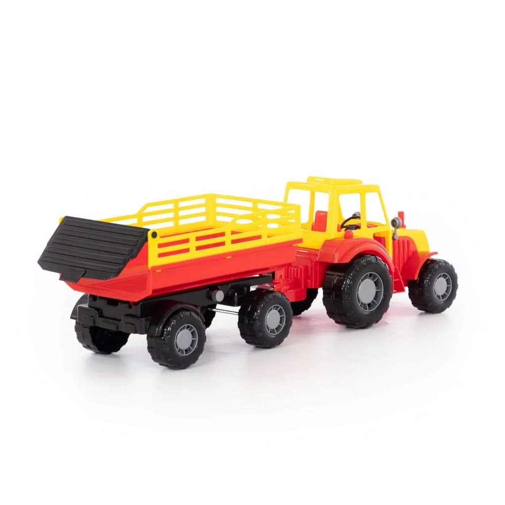Tractor cu remorca - Altay, 57x17x18 cm, Polesie — miniatură