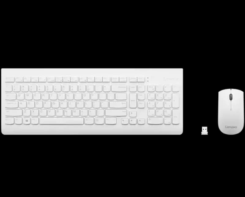 Tastatura Mecanica Lenovo 510, Wireless, Alb