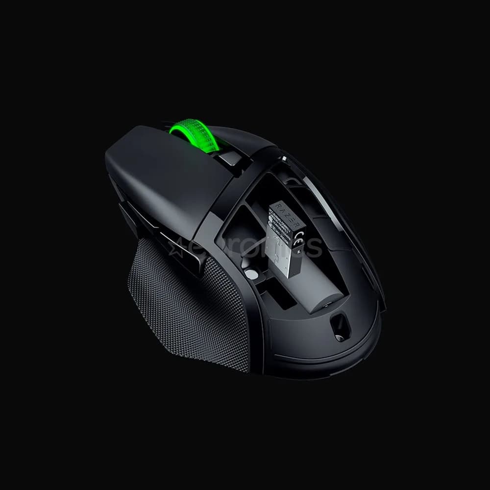 Mouse Gaming Wireless Razer Basilisk V3 X HyperSpeed, 18000 dpi, negru — miniatură