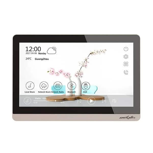 Amplificator Hi-Fi stereo 4x20W cu ecran 7" pentru Living / Bucatarie / Birou, DSPPA DM858