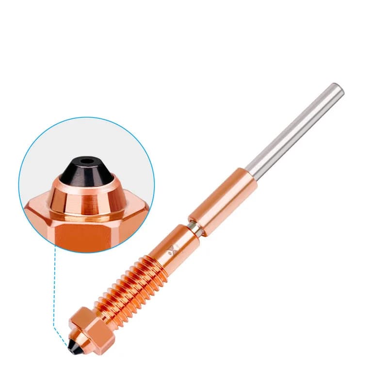 Duză Mingda – MD-400D High Coat Harden Steel Hotend (BC-KK.AA.072-01)