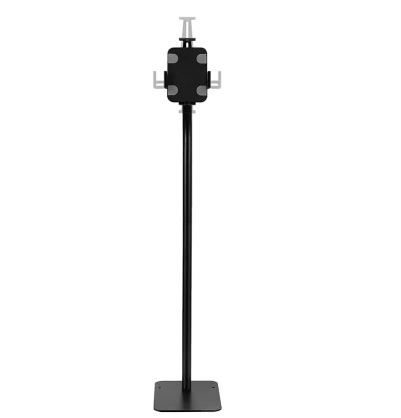 Neomounts by Newstar FL15-625BL1 tablet floor stand General Min. screen size* : 7,9 inch Max. screen size* : 11 inch Max. weight : 1 kg Screens : 1 Functionality Type : Tilt, Rotate Tilt (degrees) : +20°, -110° Rotate (degrees) : 360° Height : 123,8 cm Width : 22 cm Adjustment type : Manual — miniatură