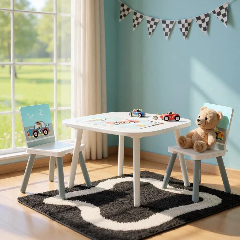 Set 2 scaune +birou Cars, U-Grow — miniatură