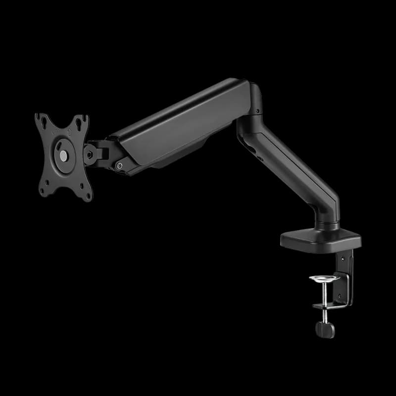 SUPORT de birou LOGILINK, pt 1 TV/monitor plat, diag. max 32 inch, rotatie, inclinare, orizontala, verticala, max 9 Kg, negru, "BP0176" — miniatură