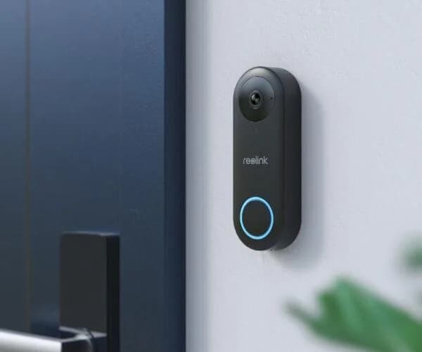 Sonerie video Reolink WiFi; D340W Rezolutie video: 5 Megapixeli (2560 × 1920) Day/night: IR cut filter Unghi de vizualizare: 180° (diagonala) Functii speciale: detectare persoane Microfon: incorporat Difuzor: incorporat Comunicare bidirectionala: Da Aplicatie mobiba: Reolink (Android, iOS) Freventa