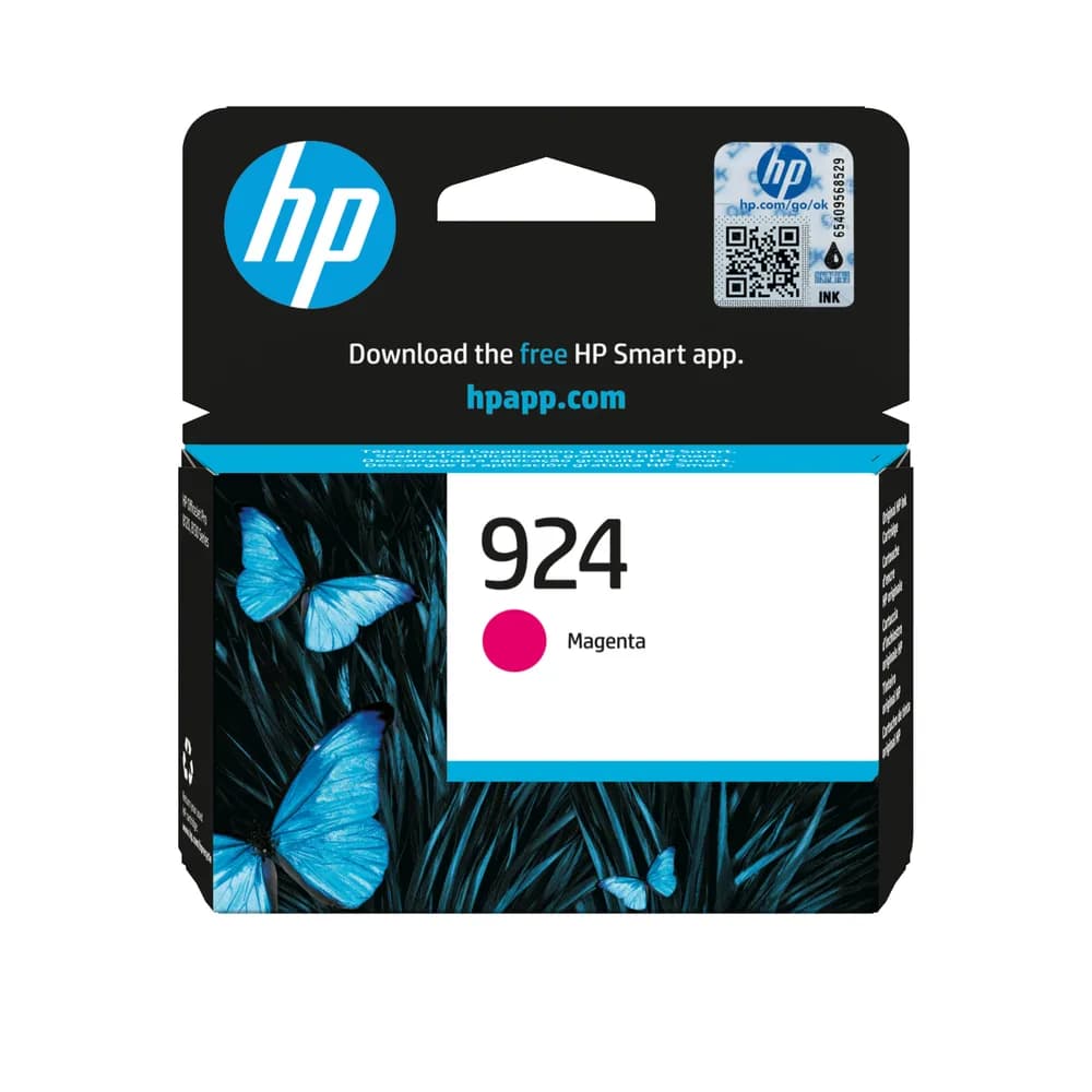 Cartus Cerneala Original HP Magenta, nr.924, pentru OJ Pro 8122e|8132e, 0.4K, incl.TV 1.2 RON, "4K0U4NE"