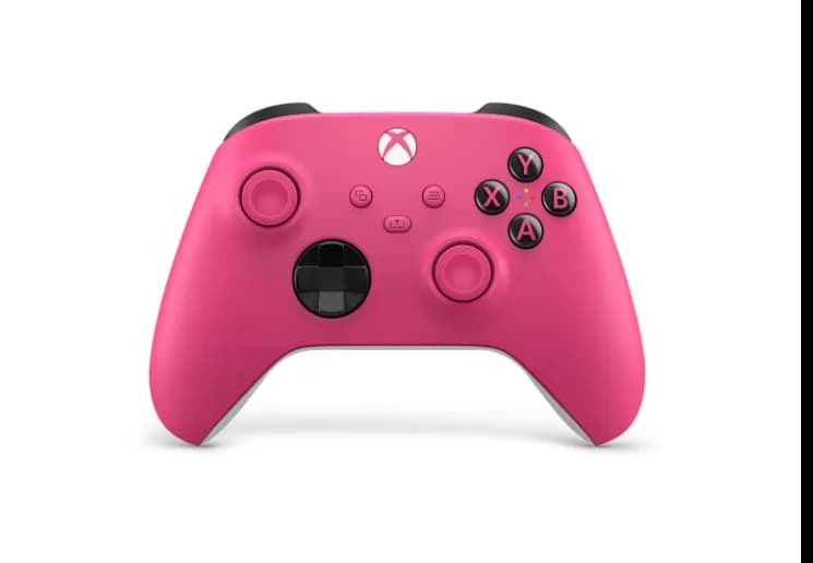 MS Xbox X Wireless Controller EN/FR/DE/IT/PL/PT/RU/ES EMEA 1 License Deep Pink "QAU-00083"