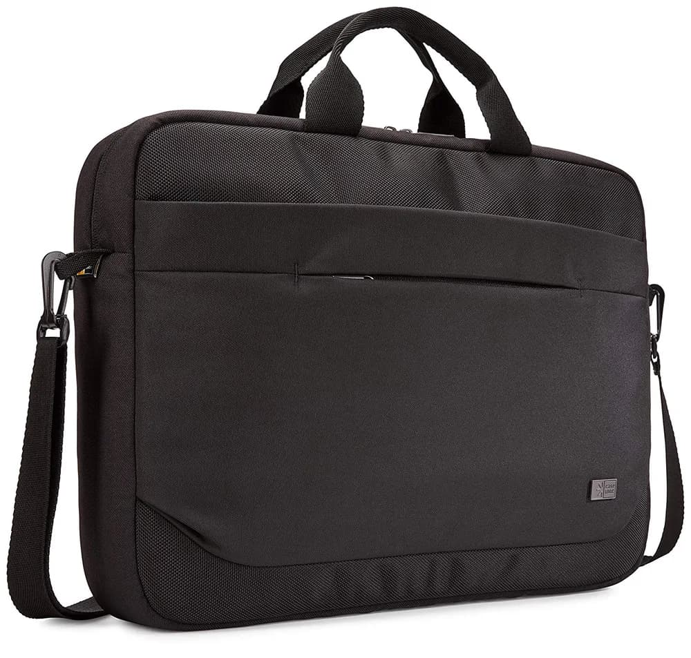 GEANTA CASE LOGIC, pt. notebook de max. 15.6 inch, 1 compartiment, buzunar frontal x 2, waterproof, poliester, negru, "ADVA-116 BLACK"/3203988