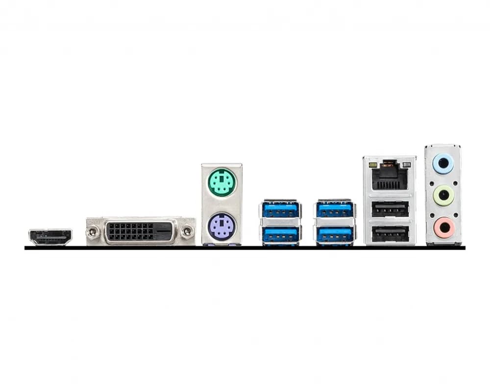 PLACA de BAZA MSI A520M, skt AM4, AMD A520, mATX, slot RAM 2 x DDR4, max 64 GB, 4x S-ATA 3, 1x M.2, 1x PCI-E, PCI-E3.0 x 16 x 1, PCI-E3.0 x 1 x 1, LAN 10/100/1000 Mbps, HDMI, DVI-D, 7.1, "A520M-A_PRO" — miniatură