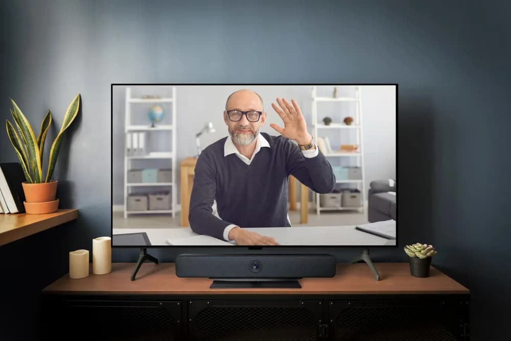 Camera Web Axtel AX-4K Video Bar, rezolutie video 4K, USB-C, Negru — miniatură