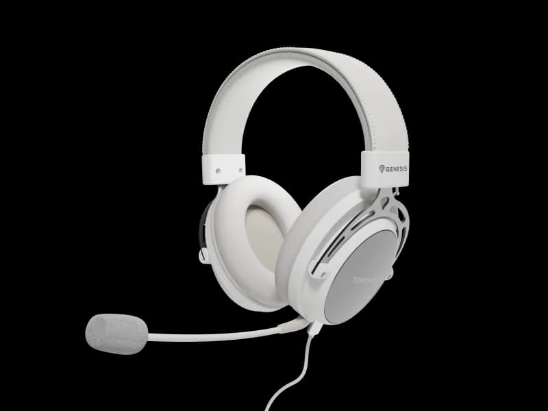 Casti Gaming Head-band GENESIS Toron 301, Wired, Alb