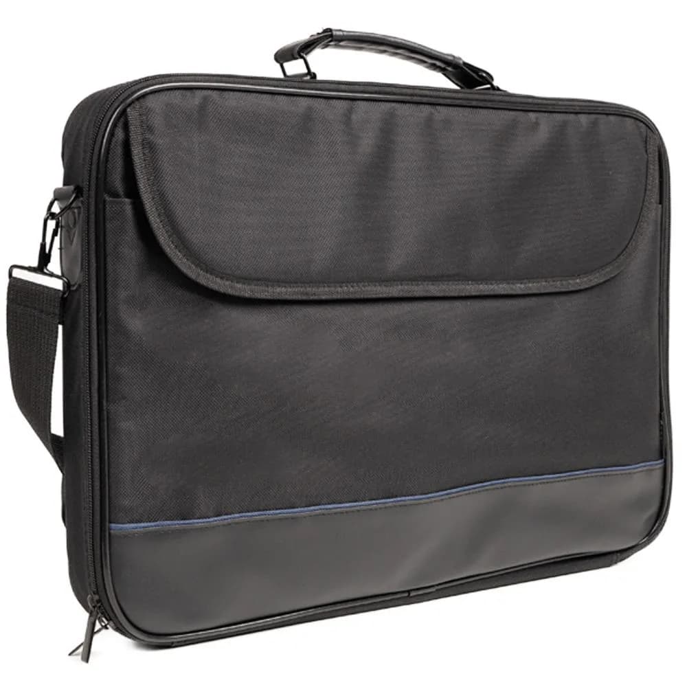 Geanta laptop Spacer SPSB-HANS-BK, negru — miniatură