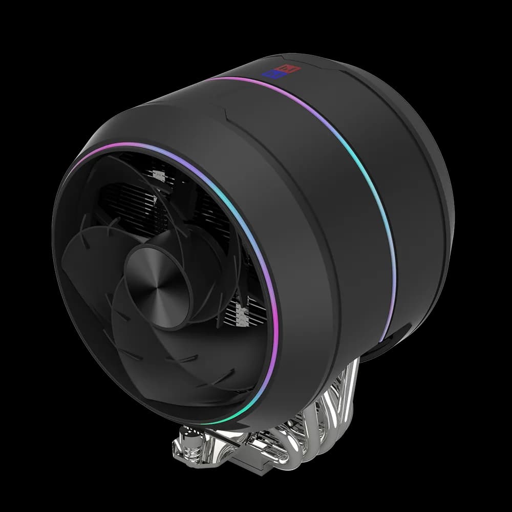 COOLER Zalman "ZET5" skt. Intel si AMD, racire cu aer, vent. 120mm, 600 - 2000 RPM, 5 heatpipes, inaltime 158mm,"ZET5 BLACK" — miniatură