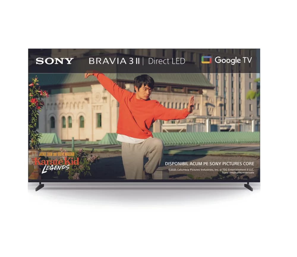 Televizor Sony BRAVIA XR 3 II LED 50XR35M2, 126 cm, Smart Google TV, 4K Ultra HD, 120Hz, Clasa F (Model 2026)