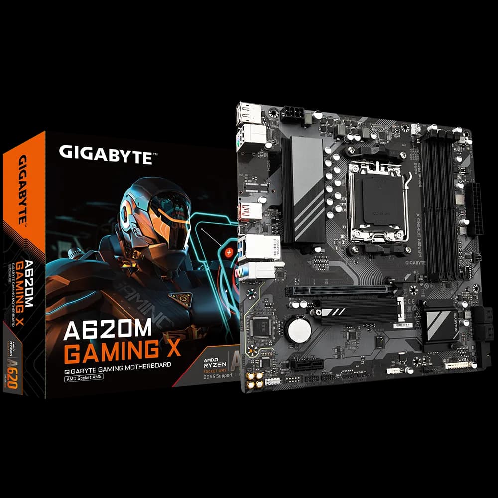 Placa de baza Gigabyte A620M GAMING X, Socket AM5, DDR5, Micro-ATX