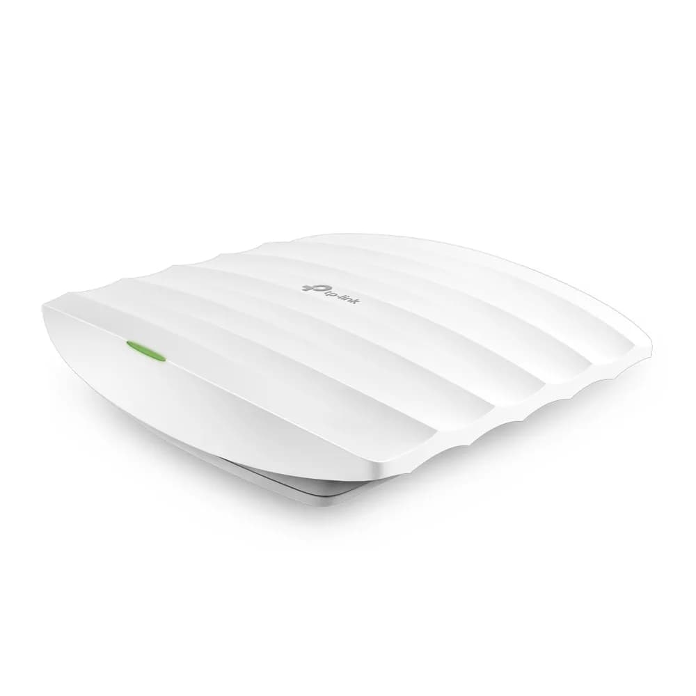 ACCESS POINT TP-LINK wireless 300Mbps, port 10/100Mbps, 2 antene interne, pasiv PoE, montare pe tavan, "EAP110" — miniatură
