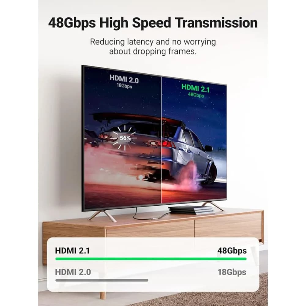 ADAPTOR video Ugreen, "HD159" cupla extender HDMI (M) la HDMI (M), rezolutie maxima 8K UHD la 60 Hz, conectori auriti, aluminiu, gri "90592" - 6957303895922 — miniatură