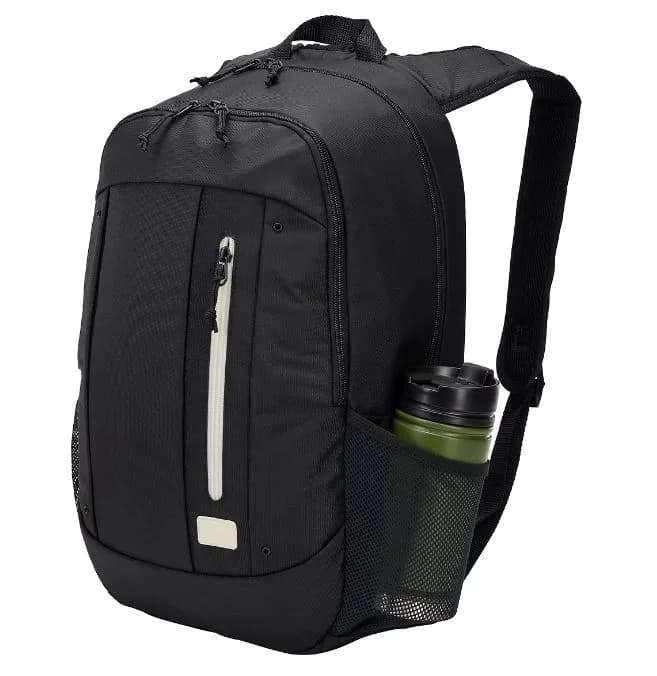 RUCSAC CASE LOGIC Jaunt, pt. notebook de max. 15.6", 2 compartimente, buzunar frontal, buzunar lateral x 2, waterproof, volum 23 litri, poliester reciclat, negru"WMBP215BLACK" / 3204869 — miniatură
