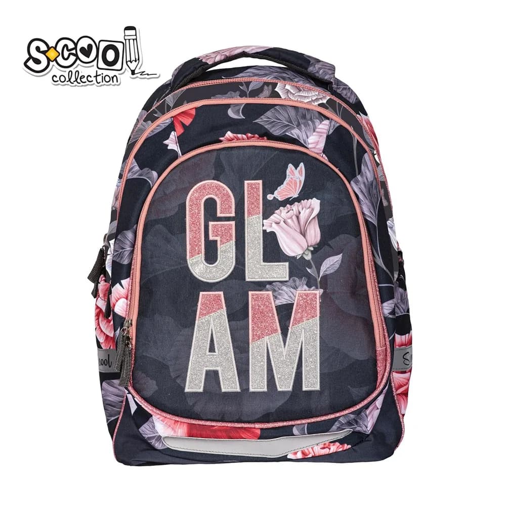 Ghiozdan anatomic light, 41x28x21 cm, GLAM - S-COOL
