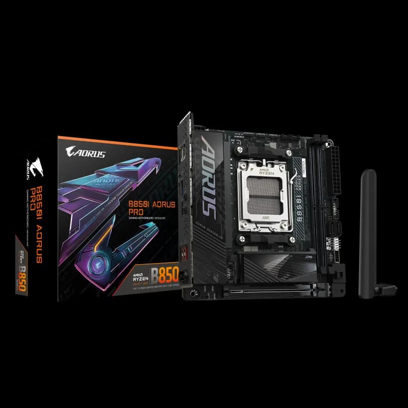 Placa de baza Gigabyte B850I AORUS PRO, Socket AM5, DDR5, Mini-ITX