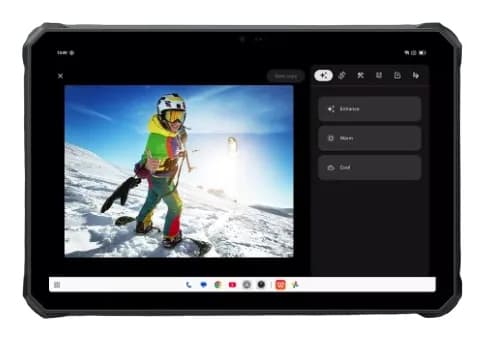 Blackview Active 7 Rugged Tab LTE 8GB/128GB 11-inch FHD 1920x1200 60Hz Corning Glass 3 Helio G81 Octa-core 2.0GHz 13MP Front/16MP+20MP,10000mAh 45W,USB Type-C Android Black "BVACTIVE7_B_EU" — miniatură