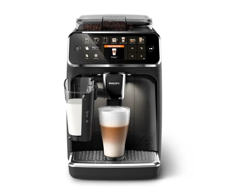 Espressor automat Philips LatteGo EP5441/50, 1500 W, 15 bar, Filtru AquaClean, 12 bauturi, Rasnita ceramica, Negru — miniatură