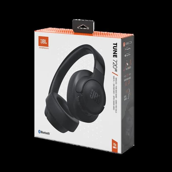 Casti Head-band JBL Tune 720BT, Wireless, Negru — miniatură