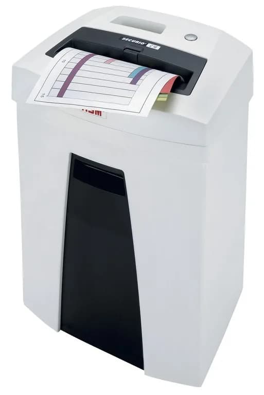 Distrugator documente manual HSM Securio C16, 6-7 coli, cross cut (4 x 25mm), securitate 4 "H-1902111" — miniatură