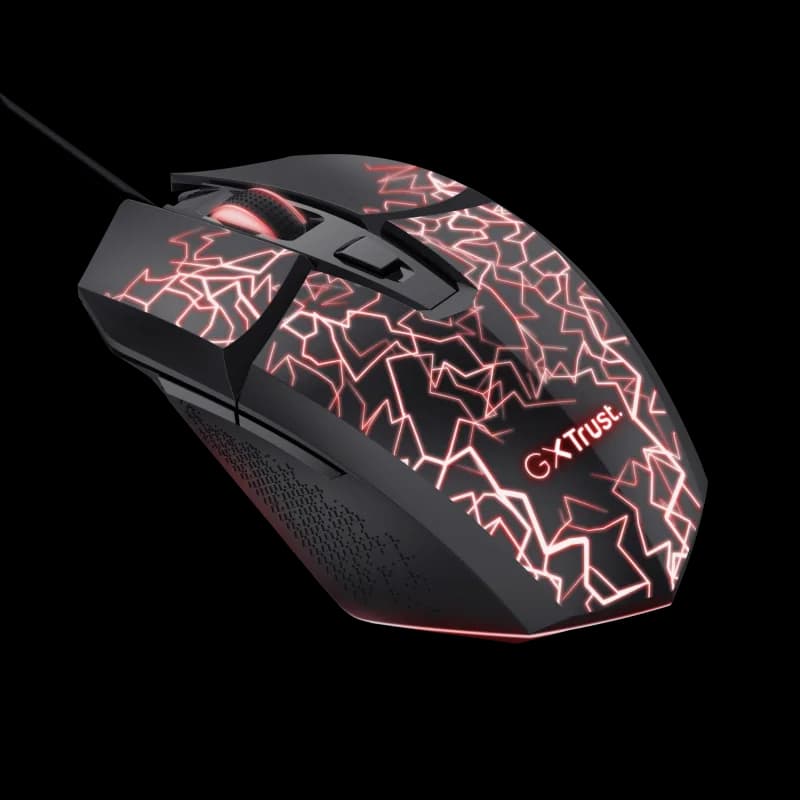 Mouse Gaming Trust GXT 113 Felox, 6400 dpi, negru