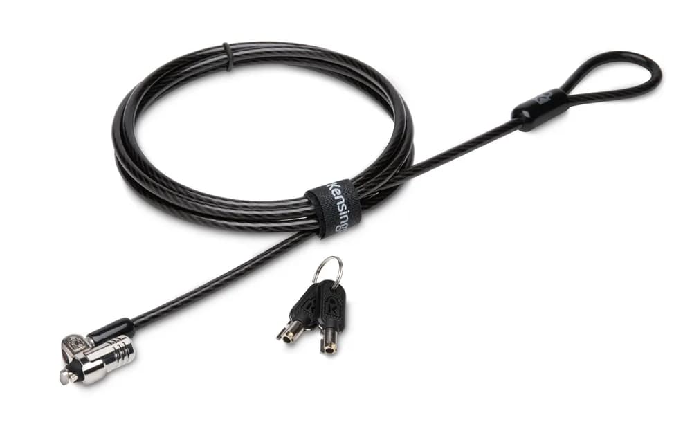 CABLU securitate KENSINGTON pt. notebook slot standard,cheie standard,conectare directa,1.8m, cablu otel ultra-carbon,permite pivotare si rotire, "MicroSaver 2.0" "K65020EU"